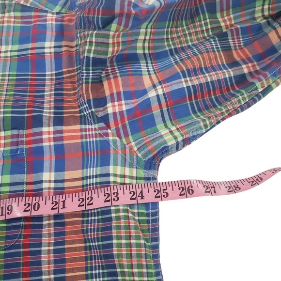 Brooks Brothers Long Sleeve Button Up Shirt Mens Multicolor L Plaid Classic City - Picture 6 of 9